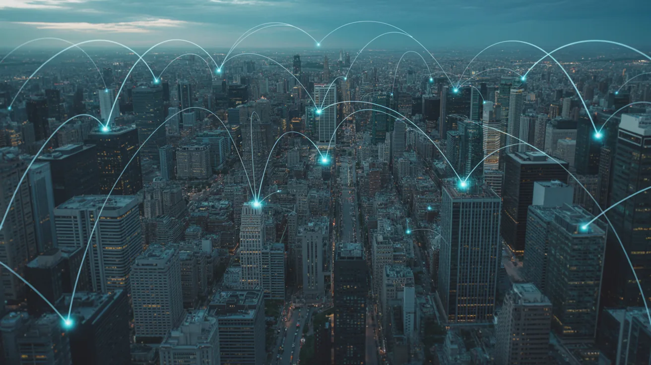 Connected digital city network